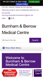 Mobile Screenshot of burnhamandberrowmedicalcentre.co.uk
